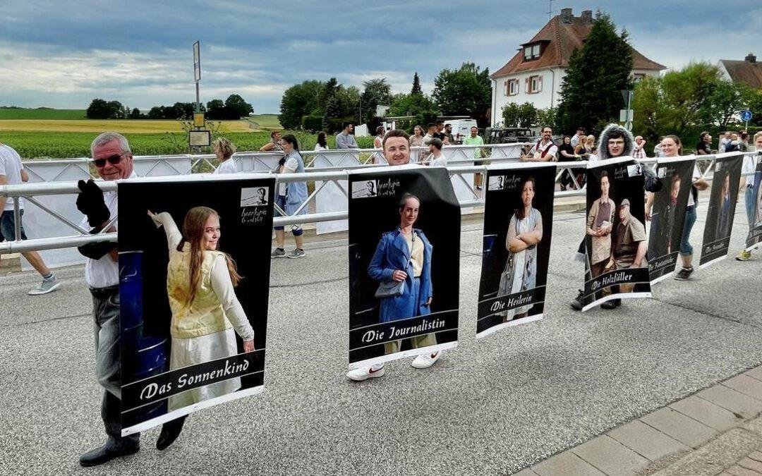 Helden von heute Umzug