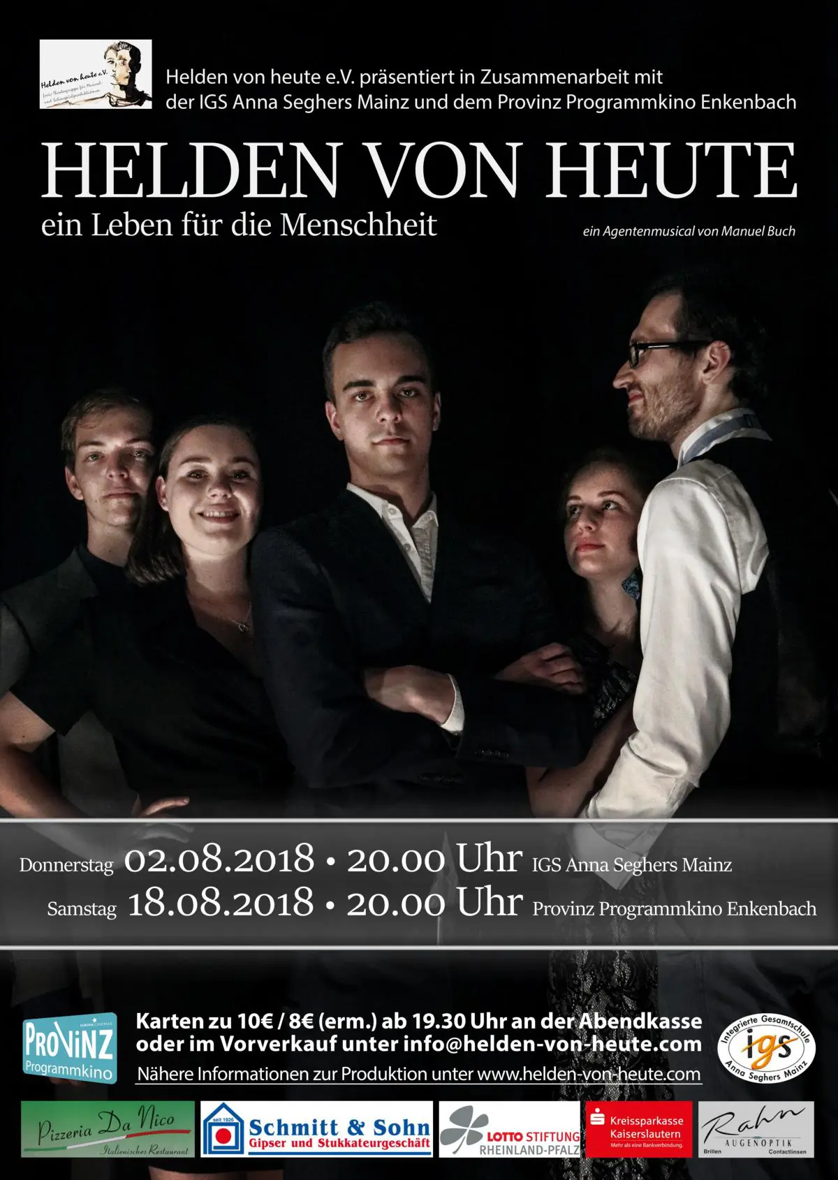 Plakat Helden von heute